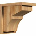 thumbnail image 1 of 8"W x 12"D x 12"H Monterey Rough Sawn Corbel w/Backplate, Western Red Cedar, 1 of 9