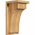 thumbnail image 1 of 8"W x 8"D x 16"H Huntington Rough Sawn Corbel w/Backplate, Western Red Cedar, 1 of 9