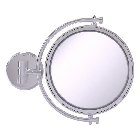 8" Wall-Mounted Make-Up Mirror, 3x Magnification (Build to Order)