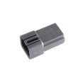 thumbnail image 1 of 8-Way Black Male Metri-Pack Housings, 150 Series, Unsealed #12045688 - (Pack of 10), 1 of 1