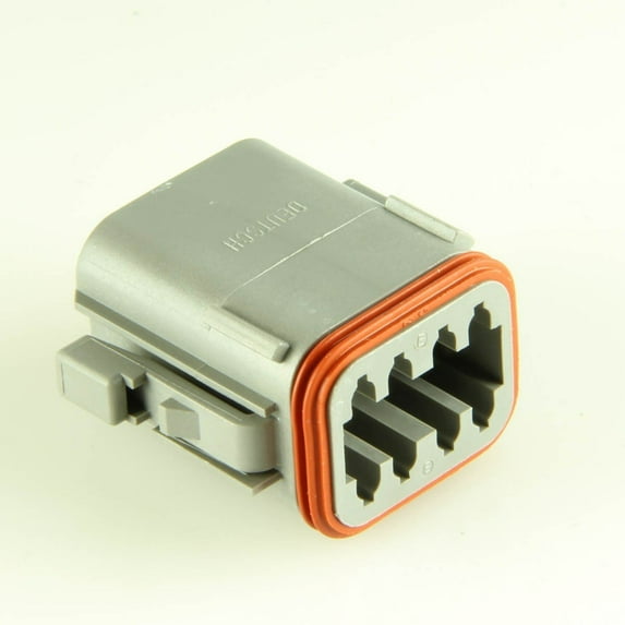 8-Way Socket Housings, DT Series #DT06-08SA (1 per pack)