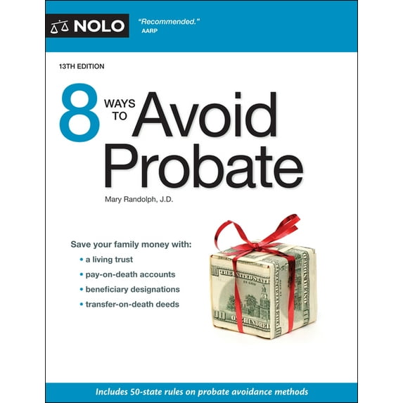 8 Ways to Avoid Probate (Paperback) by Mary Randolph