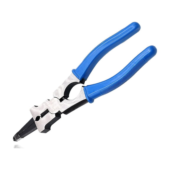 8" Welding Pliers, High Carbon Steel Multi-Functional Welding Pliers, Anti-Rust Plier Clip Tool, Professional Welding Soldering Tool for Wire Cutting, Spatter Scraping