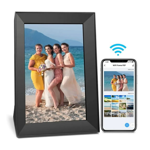 8" WiFi Digital Photo Frame with Auto Rotation and Photos/Videos sharing - CPF826