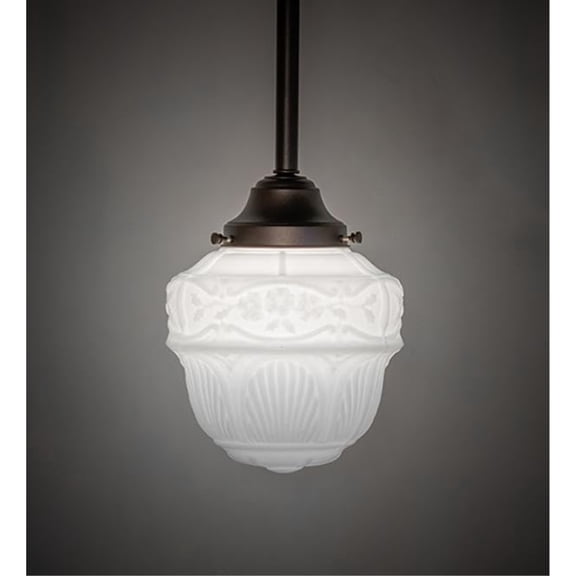 8" Wide Revival Schoolhouse Rochelle Mini Pendant