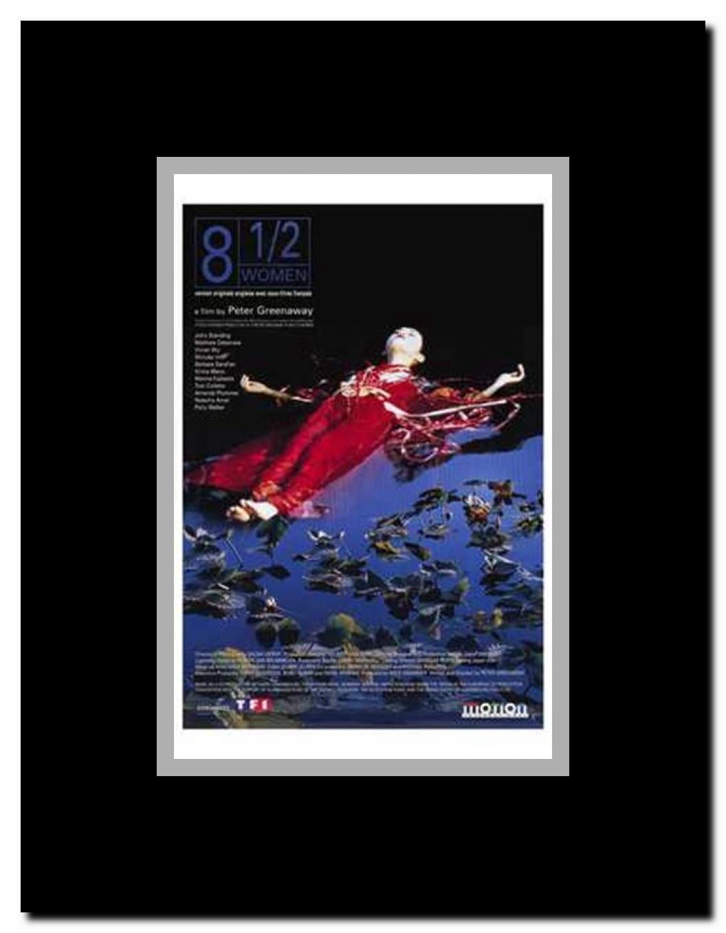8 Women Framed Movie Poster