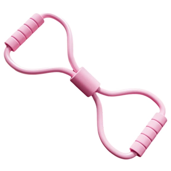 8-Word Type Resistance Band - Medium Resistance TPE Band for Yoga and Strength Conditioning