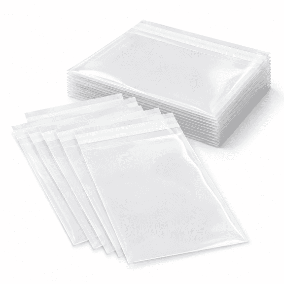8" X 10" Clear Self-Sealing Cellophane Storage Bags, 1000 Count