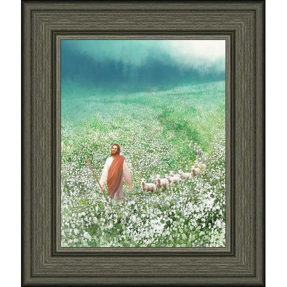 8 X 10 Guiding Them Home by Yongsung Kim With greywood Frame