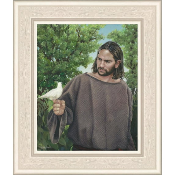 8 X 10 The Creator by Liz Lemon Swindle With Whitewood Frame