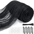 thumbnail image 1 of 8 X 100 Ft Garden Netting, 5/8in Mesh Heavy Duty Bird Netting for Vegetable, Fruit Trees, Blueberry Bush Protection, Reusable Poultry Netting Against Birds, Deer, Rabbit and Cat, Chicken Coop Net, 1 of 7