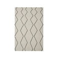thumbnail image 1 of 8' X 11' Beige and Black Geometric Power Loom Distressed Non Skid Area Rug, 1 of 6