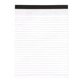 thumbnail image 1 of 8 X 11 Inches Lined Note Pads, Wide Ruled Memo Notebook, Perforated Legal Pad, Ink-Proof Paper for Ballpoint And Gel Pens, Professional, scholar, And Staff Supplies, 1 Notebook, 1 of 9
