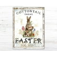 thumbnail image 1 of 8"X 12" Modern Farmhouse Wall Decor,Rustic Easter Canvas Print Vintage Metal Sign Aluminium Funny Chicken Farm DecorPoster Plaque, 1 of 8
