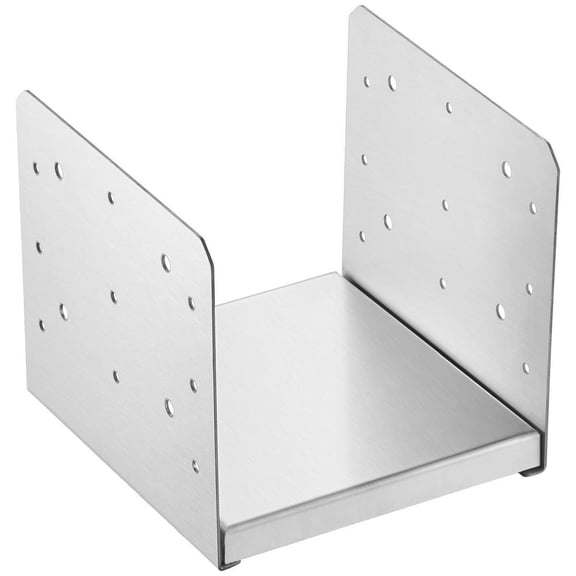 8 X 8 Post Base, 4Pcs Stainless Steel Adjustable Post Anchor Bracket for Deck, Porch, Railing Support