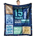 thumbnail image 1 of 8 Year Old Boy Gift, Birthday Gifts for 8 Year Old Boys, Boys Age 8 Gifts Ideas, Best 8 Yr Old Boy Birthday Gift, 8 Year Old Boys Present, 8th Birthday Decorations Boy Throw Blanket 60 x 50 Inch, 1 of 5