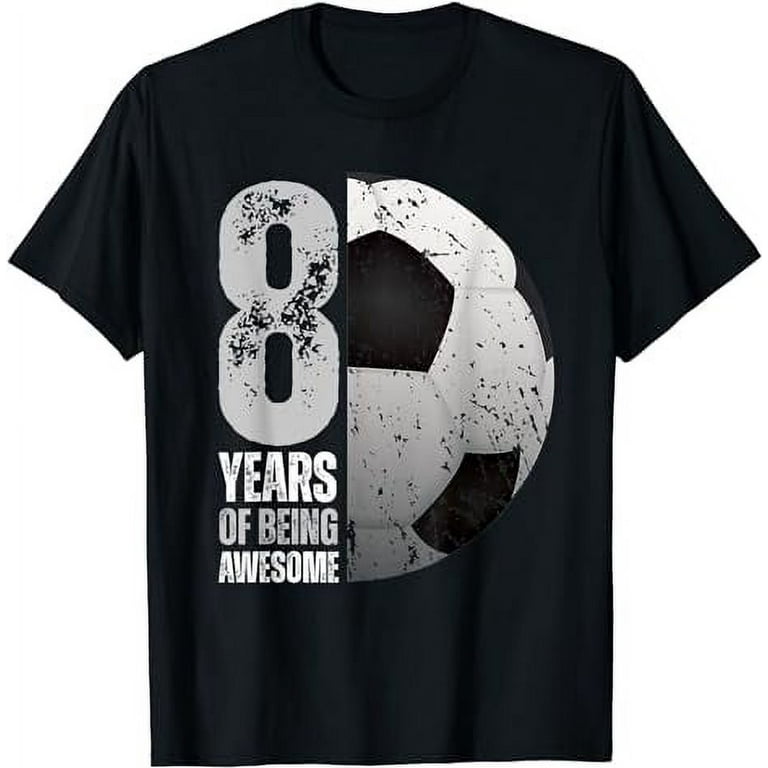 8 Year Old Soccer Birthday Party 8th Birthday T-Shirt 8 Year Old Soccer Birthday Party 8th Birthday T-Shirt