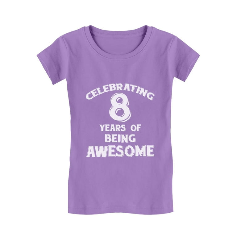 8th Birthday Gift T Shirt 8 Years Old Being Awesome Shirt 8th Birthday Gift T Shirt 8 Years Old Being Awesome Shirt