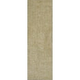 thumbnail image 1 of 8' Yellow Heather Indoor Shag Runner Rug, 1 of 2