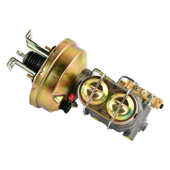 8" Zinc Power Brake Booster Conversion Kit Disc Drum for Chevy Impala 1958-1964