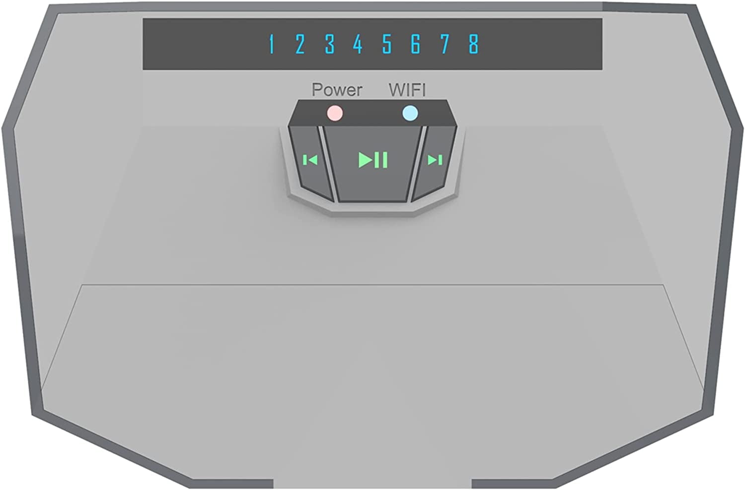 8 Zone Smart Sprinkler WiFi Controller 8 Stations Remote Monitoring