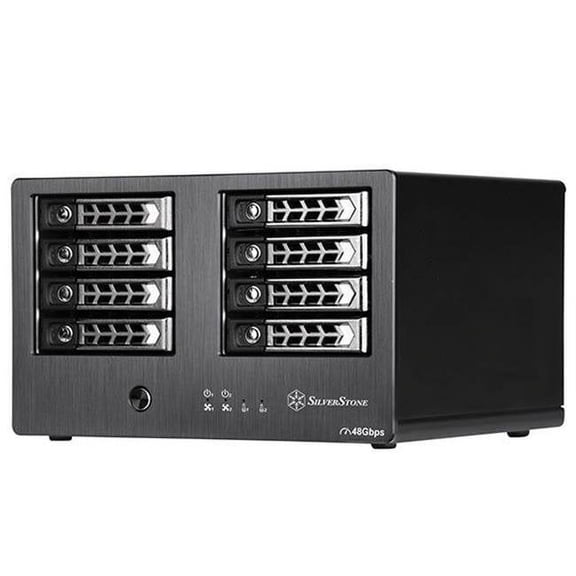 8 bay 2.5" HDD / SSD storage kit with Mini-SAS SFF-8088 interface