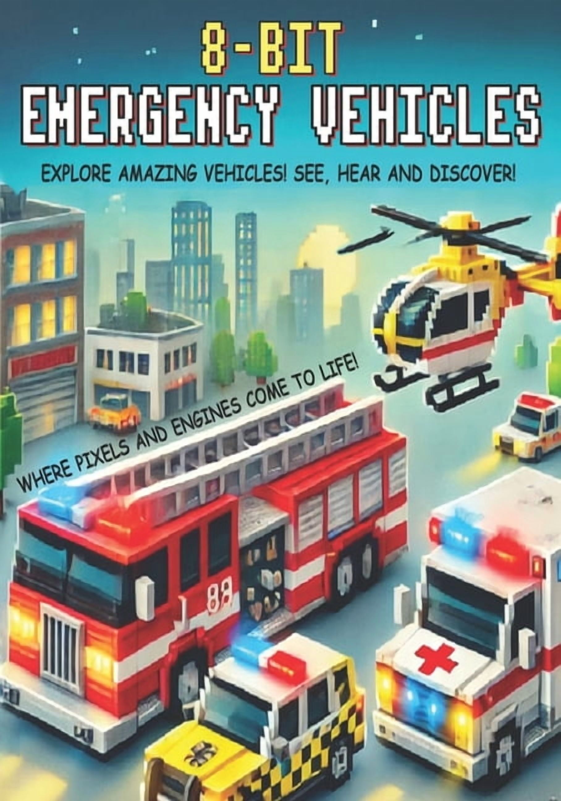 8-Bit Vehicles for Kids 8-bit Emergency Vehicles: Explore Amazing ...