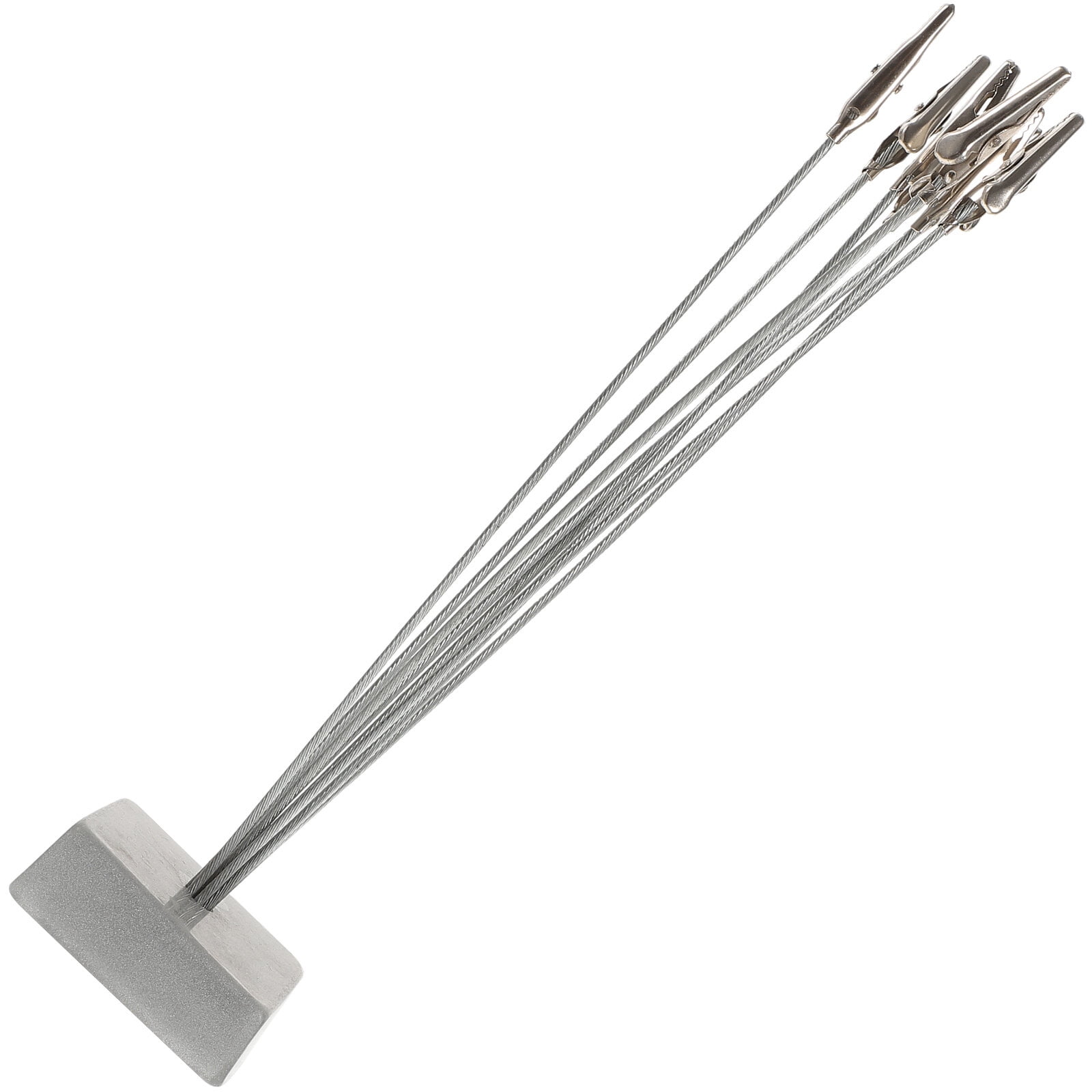 8branch Tree Style Photo Holder Note Memo Clip (Silver)