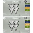 thumbnail image 1 of (8 bulbs) GE classic LED PAR38 Floodlight, 15 watt, 1300 lumen, warm white, outdoor wet rated, dimmable, medium base, 1 of 2