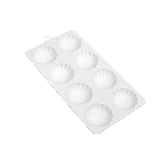 6-Cavity Raspberry Silicone Mold – Large Fluted Design For Mousse Cake, Chocolate, Desserts