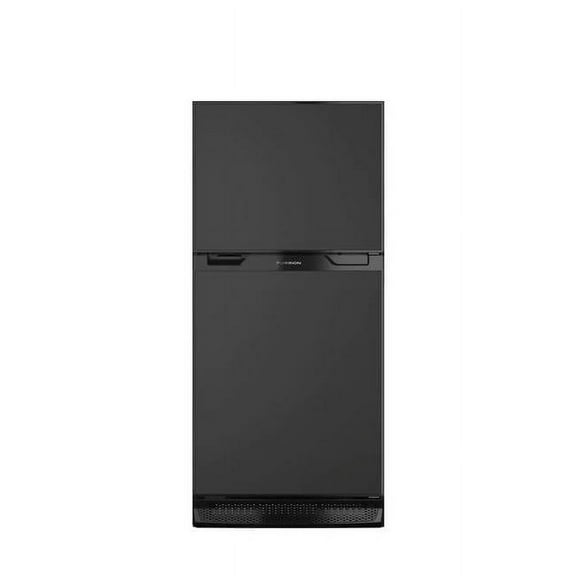8 cu. ft. 12V Hinge Built-In Refrigerator, Black - Left Hinge