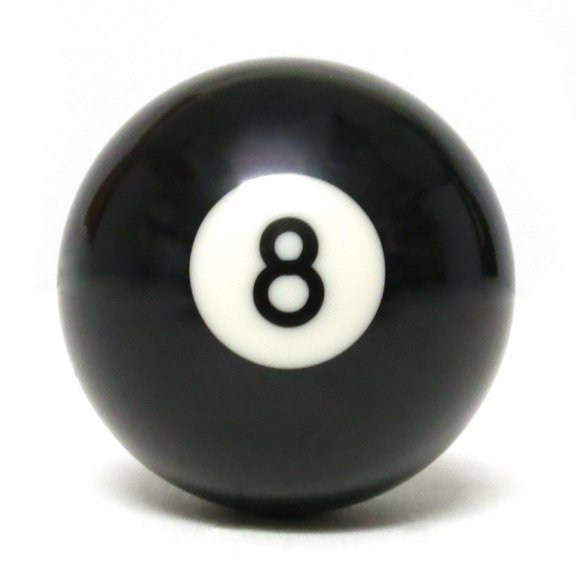 8 eight POOL BILLIARD BALL custom GEAR SHIFTER SHIFT KNOB car lever black