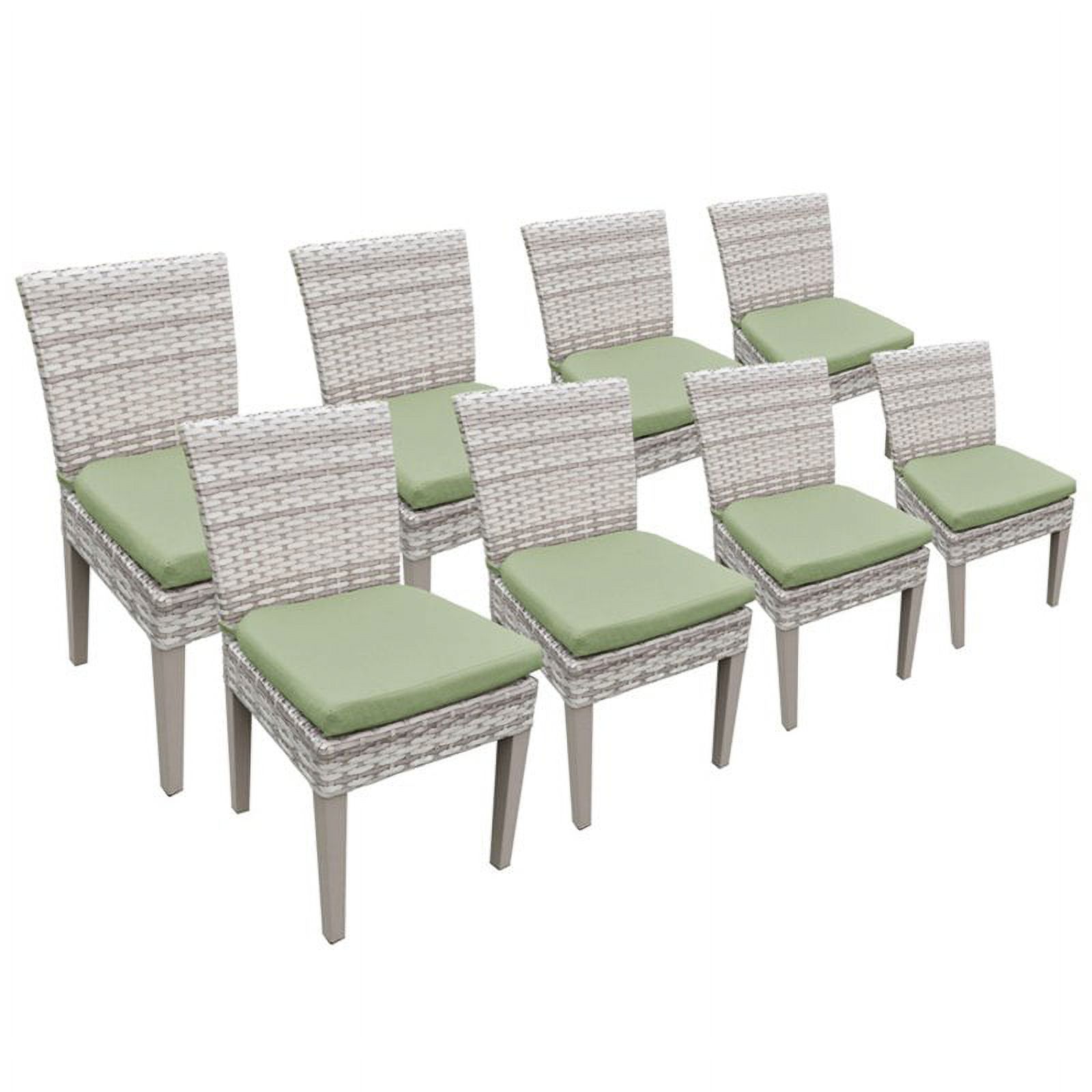 8 fairmont armless dining chairs-color:cilantro - image 1 of 2