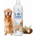 thumbnail image 1 of 8 floz 5 in 1 Dog Shampoo for Itchy Skin - Sensitive Skin Dog Shampoo for Smelly Dogs - Dog Shampoos & Conditioners - Made in The USA, 1 of 7