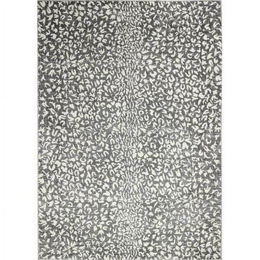 8 ft. 6 in. x 11 ft. 6 in. Aspen Transitional Polypropylene & Polyester Power Loom Rectangle Area Rug - Grey