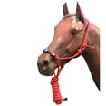 thumbnail image 1 of 8 ft. Beaded Rope Halter & Lead, Red, 1 of 1