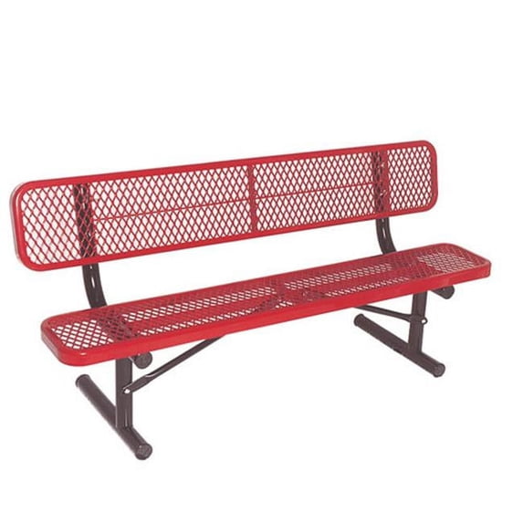 8 ft. Bench with Back - Portable Diamond