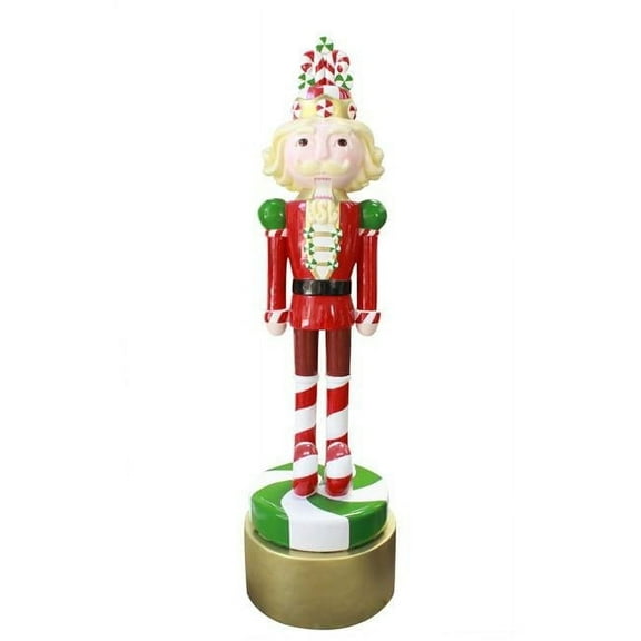 8 ft. Candy Cane Nutcracker