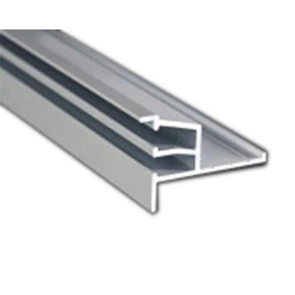 8 ft. DT Gray Notched Drain Tile - Straight - 15 Pieces - Durable Design