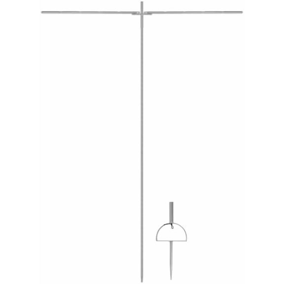 8 ft Dove Hunting Decoy - Dove Tree Mounting Pole Foldable Cross Arms for Outdoors Hunting$$Other