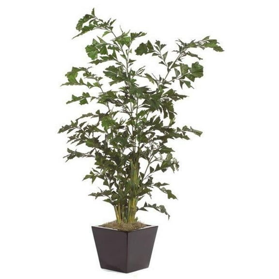 8 ft. Fire Retardant Fishtail Palm Tree, Green