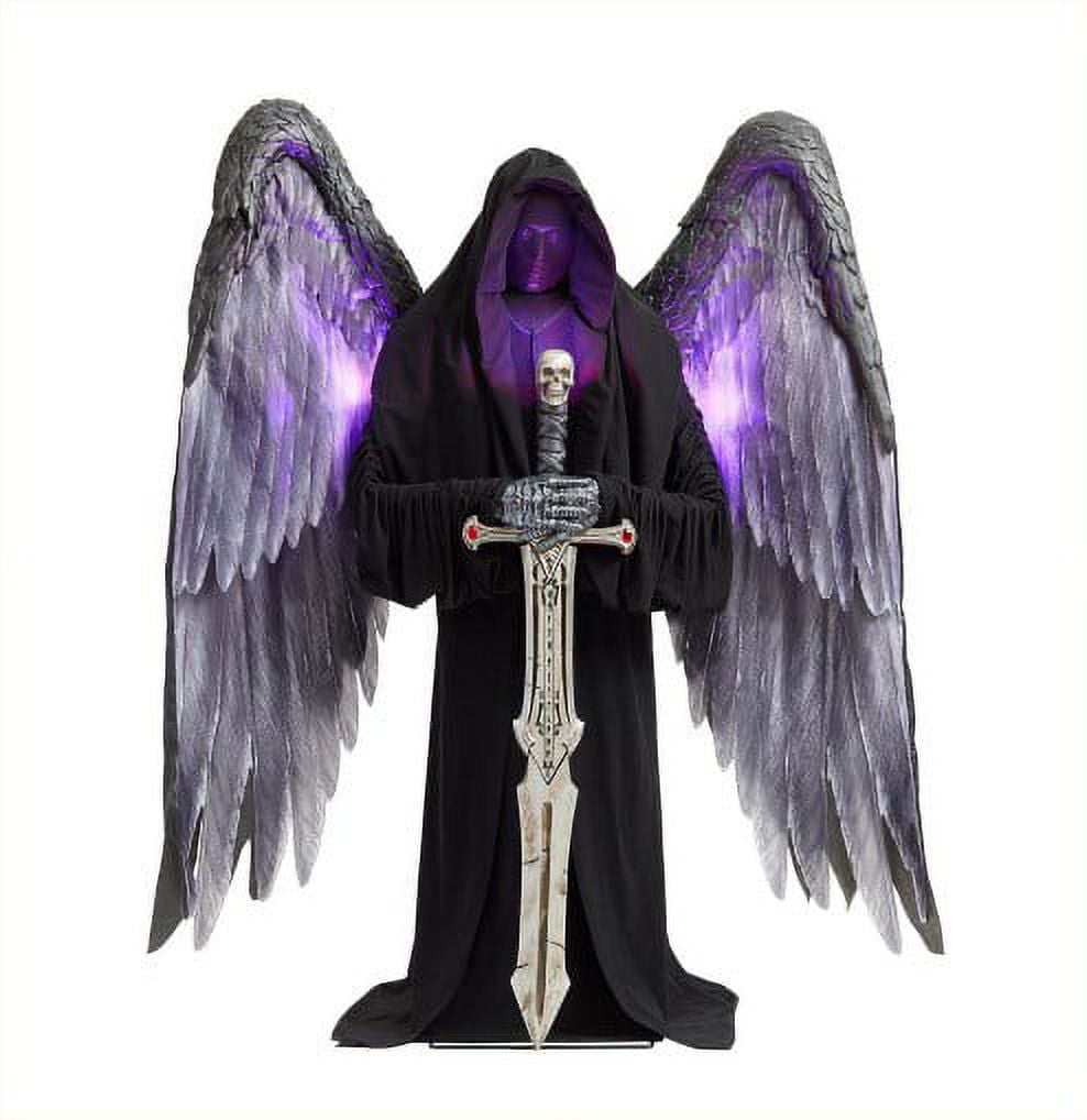 8 ft. GiantSized Animated LED Dark Angel for Halloween Holiday