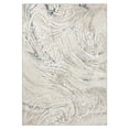 thumbnail image 1 of 8 ft. Gray Abstract Runner Rug, 1 of 1