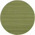 thumbnail image 1 of 8 ft. Green Stain Resistant Indoor & Outdoor Round Area Rug - Green - 8 ft., 1 of 1