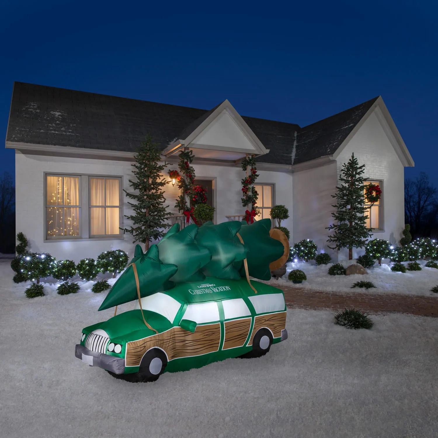 8ft. National Lampoons Christmas Vacation Blowup Station Wagon