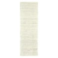thumbnail image 1 of 8 ft. Ivory Geometric Hand Woven Runner Area Rug, 1 of 1