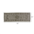 thumbnail image 1 of 8 ft. Putty Distressed Medallion Runner Rug, 1 of 1