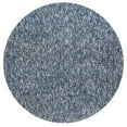 thumbnail image 1 of 8 ft. Round Polyester Indigo & Ivory Heather Area Rug, 1 of 1
