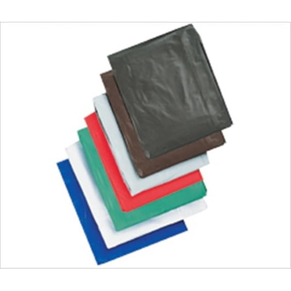 8 ft Vinyl Table Cover Blue