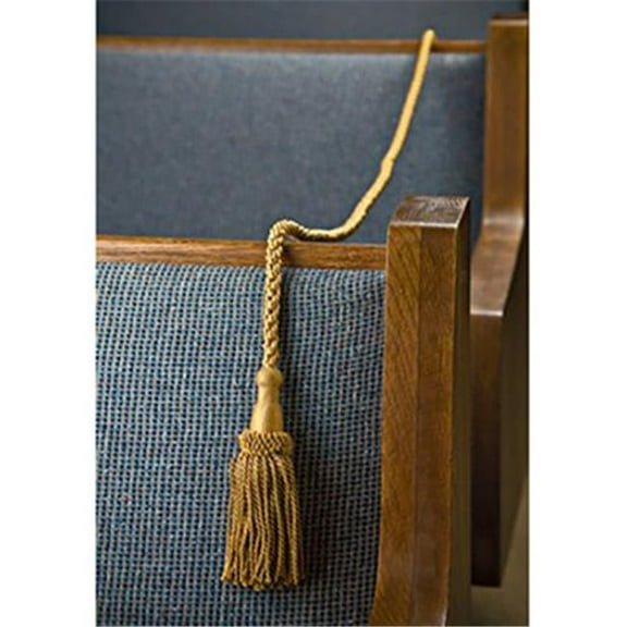 8 ft. Weighted Pew Ropes - Gold